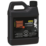 Sea-Doo XPS Extended Life Pre-Mixed Coolant bottle, black plastic jug with label, 1 qt (946 mL)