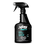 Sea-Doo XPS Hull Cleaner spray bottle, black plastic container with teal XPS logo for watercraft cleaners