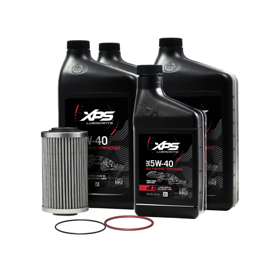 XPS 4T 5W-40 Full Synthetic Oil Change Kit