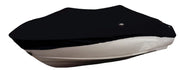 Sea-Doo Sport Boat Cover by Outer Armor, black cover on a white boat