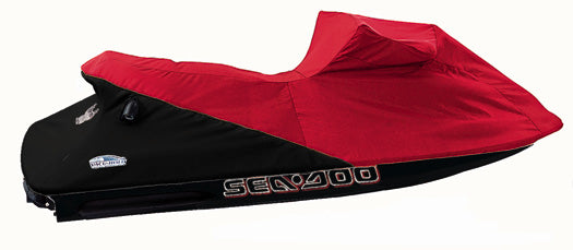 Outer Armor Sea-Doo PWC cover with red top and black bottom for GTX IS/RXT 2009–2016