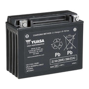 Yuasa YTX24 HL AGM Sea-Doo battery, black case, 12V 21Ah
