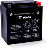 Yuasa YIX30L AGM Sea-Doo battery, black, 12V 30Ah