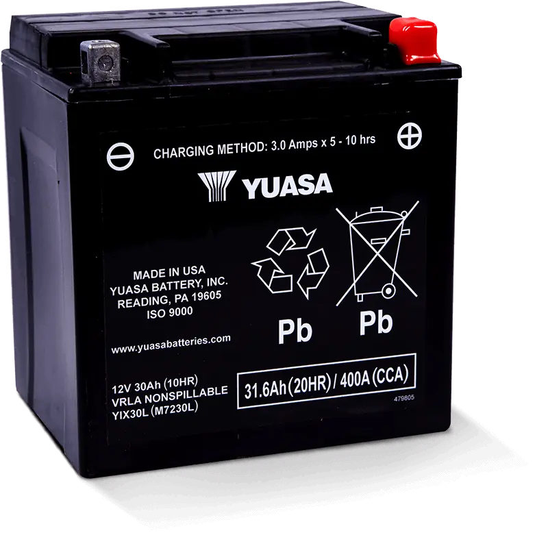 Yuasa YIX30L AGM Sea-Doo Battery