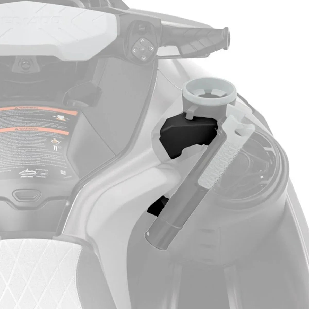Sea-Doo LinQ Front Support right side in grey plastic mounting bracket for accessories