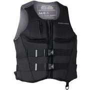 Sea-Doo Wave Life Jacket/PFD, black, adult size, front zip with three adjustable straps