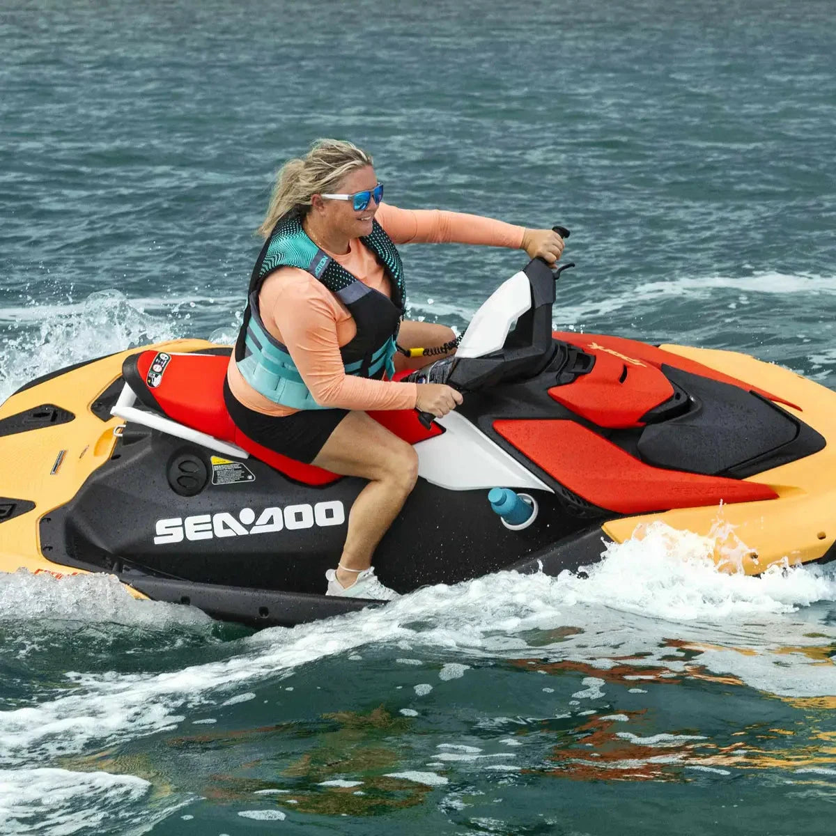 Sea-Doo Trixx 2 Up Seat Dragon Red for Sea-Doo watercraft